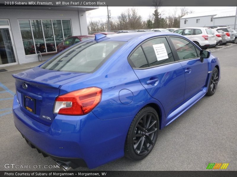 WR Blue Pearl / Carbon Black 2018 Subaru WRX Premium