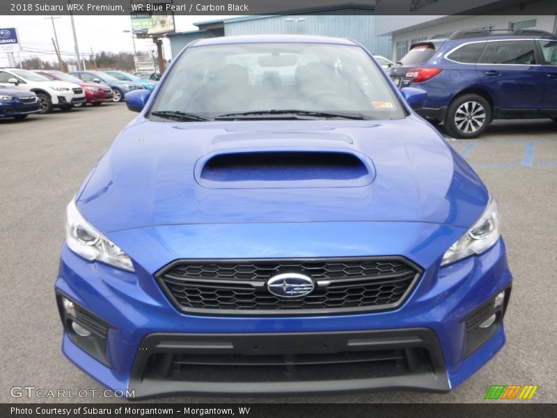 WR Blue Pearl / Carbon Black 2018 Subaru WRX Premium