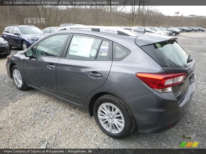 Magnetite Gray Metallic / Black 2018 Subaru Impreza 2.0i Premium 4-Door