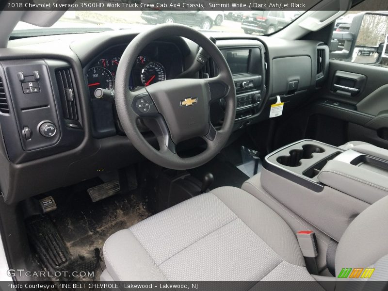 Summit White / Dark Ash/Jet Black 2018 Chevrolet Silverado 3500HD Work Truck Crew Cab 4x4 Chassis