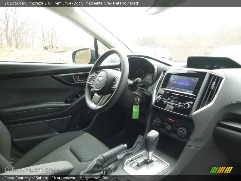 Magnetite Gray Metallic / Black 2018 Subaru Impreza 2.0i Premium 4-Door