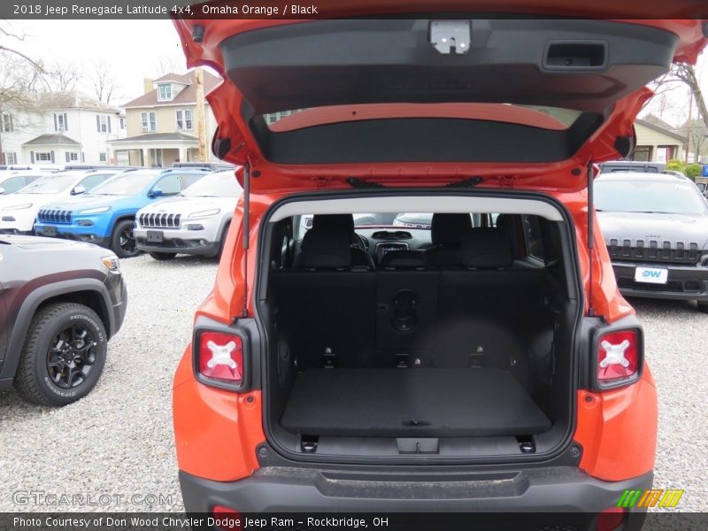 Omaha Orange / Black 2018 Jeep Renegade Latitude 4x4