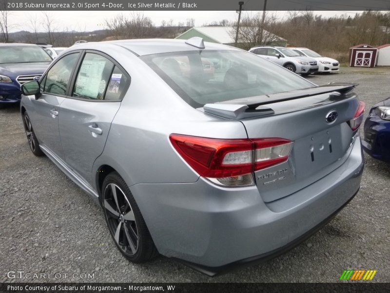 Ice Silver Metallic / Black 2018 Subaru Impreza 2.0i Sport 4-Door