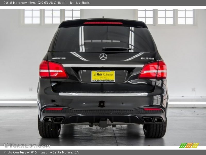 Black / Black 2018 Mercedes-Benz GLS 63 AMG 4Matic