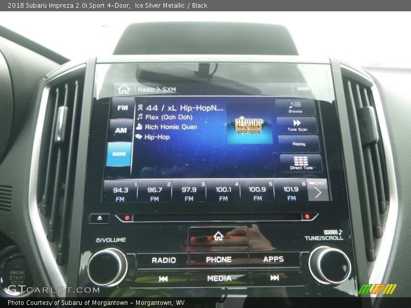 Ice Silver Metallic / Black 2018 Subaru Impreza 2.0i Sport 4-Door