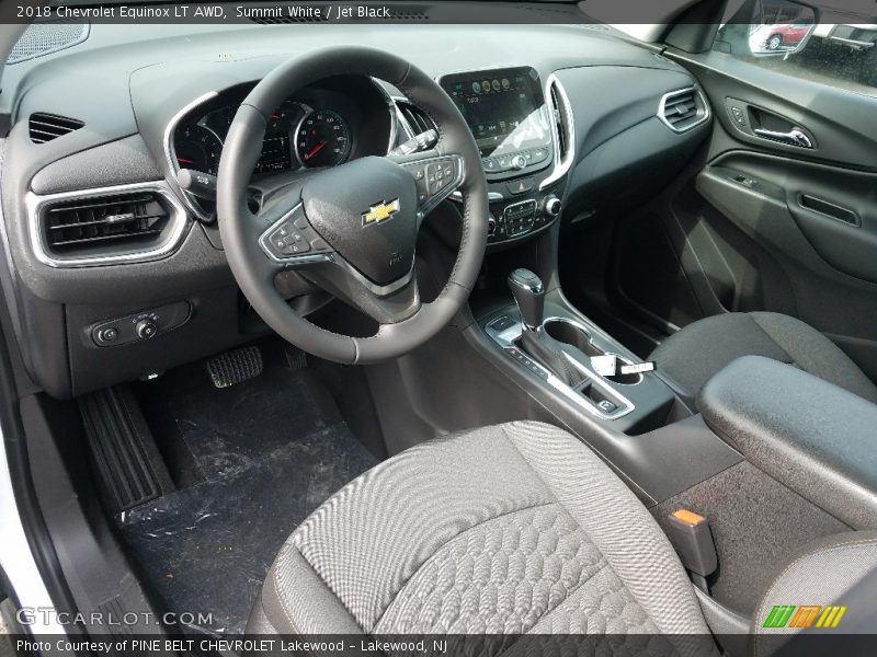  2018 Equinox LT AWD Jet Black Interior