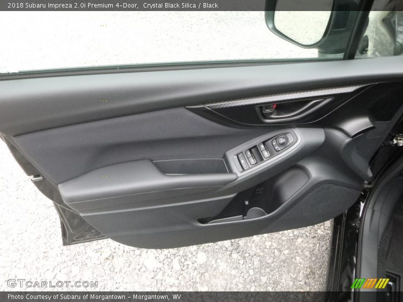 Crystal Black Silica / Black 2018 Subaru Impreza 2.0i Premium 4-Door