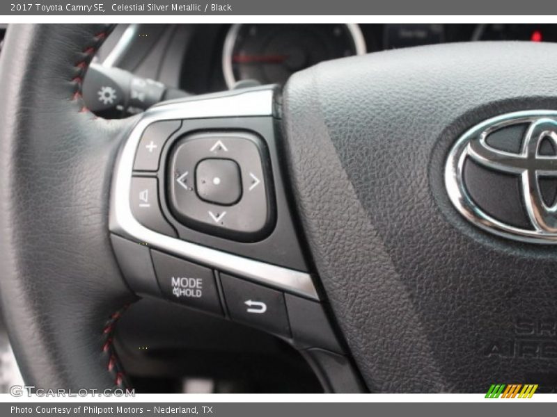 Celestial Silver Metallic / Black 2017 Toyota Camry SE