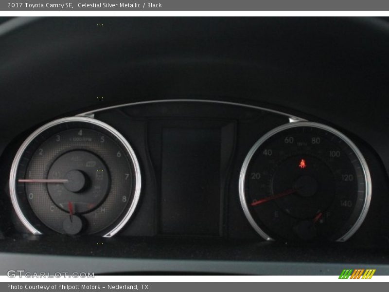 Celestial Silver Metallic / Black 2017 Toyota Camry SE