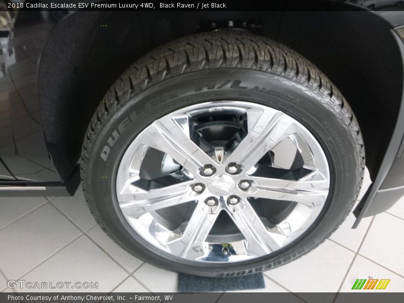 Black Raven / Jet Black 2018 Cadillac Escalade ESV Premium Luxury 4WD