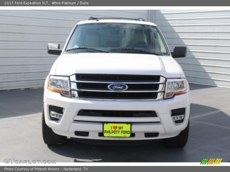 White Platinum / Dune 2017 Ford Expedition XLT