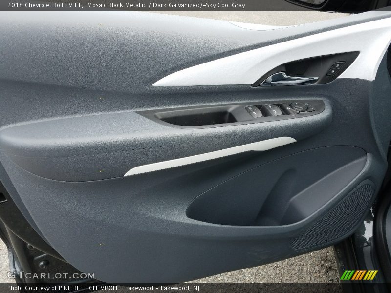 Mosaic Black Metallic / Dark Galvanized/­Sky Cool Gray 2018 Chevrolet Bolt EV LT