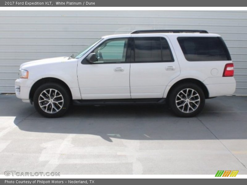 White Platinum / Dune 2017 Ford Expedition XLT