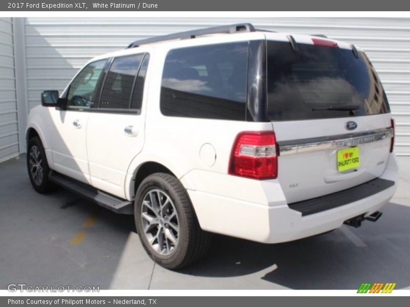 White Platinum / Dune 2017 Ford Expedition XLT