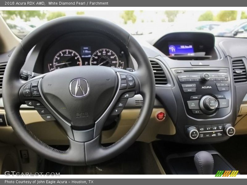White Diamond Pearl / Parchment 2018 Acura RDX AWD