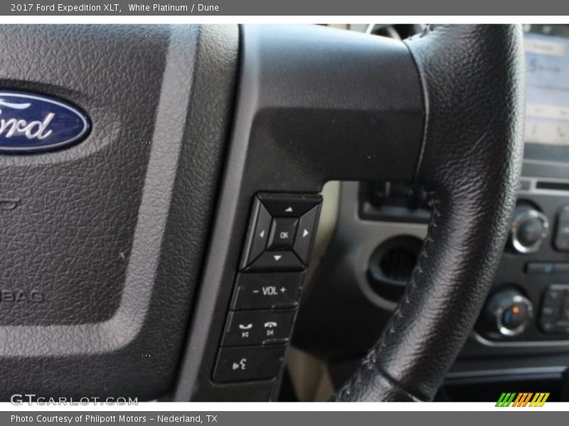 White Platinum / Dune 2017 Ford Expedition XLT