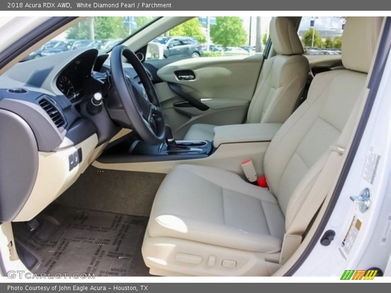 White Diamond Pearl / Parchment 2018 Acura RDX AWD
