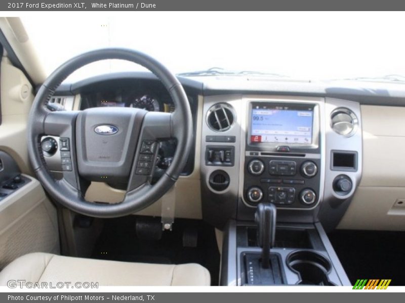 White Platinum / Dune 2017 Ford Expedition XLT