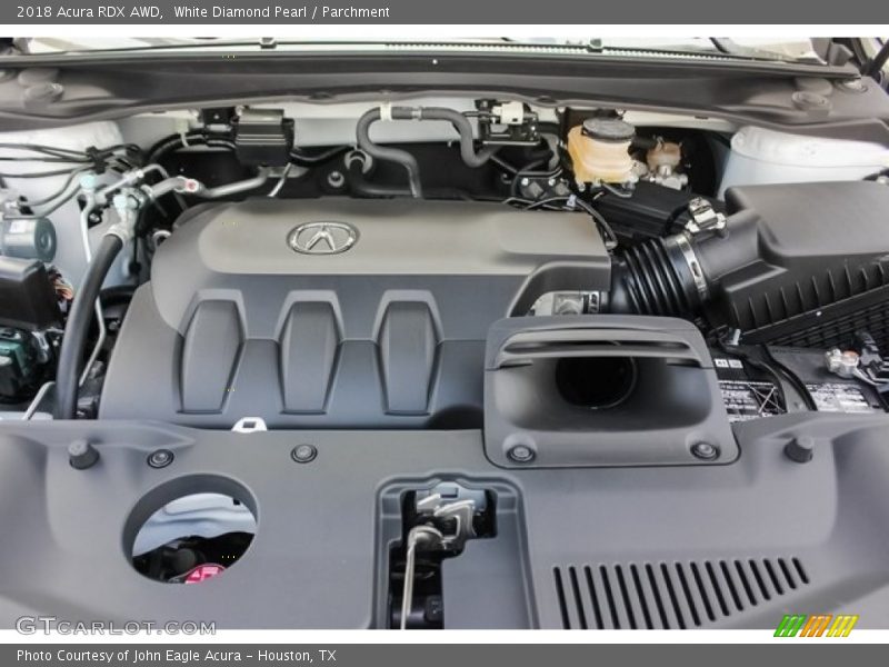 White Diamond Pearl / Parchment 2018 Acura RDX AWD