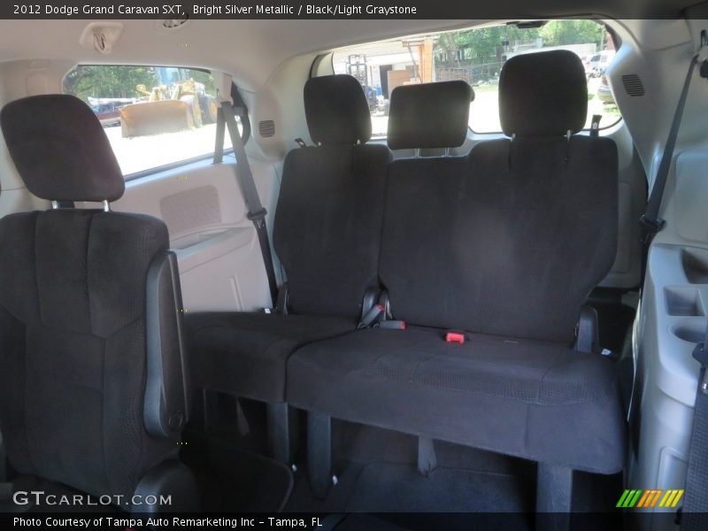 Bright Silver Metallic / Black/Light Graystone 2012 Dodge Grand Caravan SXT