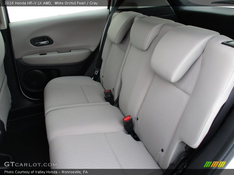 White Orchid Pearl / Gray 2016 Honda HR-V LX AWD