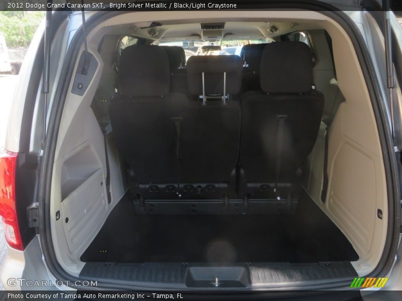 Bright Silver Metallic / Black/Light Graystone 2012 Dodge Grand Caravan SXT