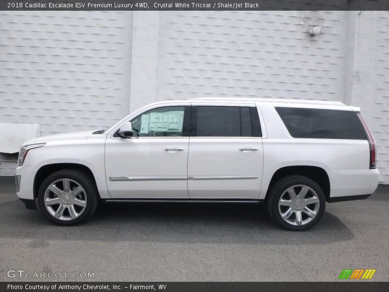  2018 Escalade ESV Premium Luxury 4WD Crystal White Tricoat