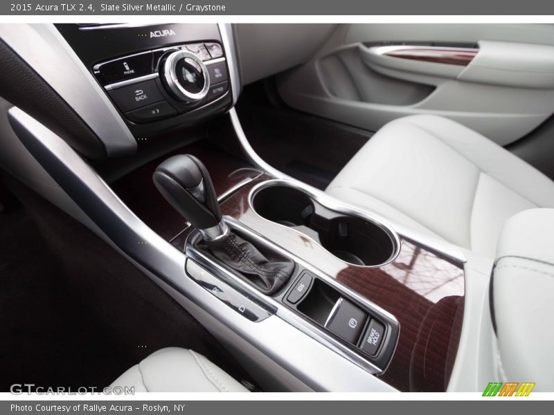 Slate Silver Metallic / Graystone 2015 Acura TLX 2.4