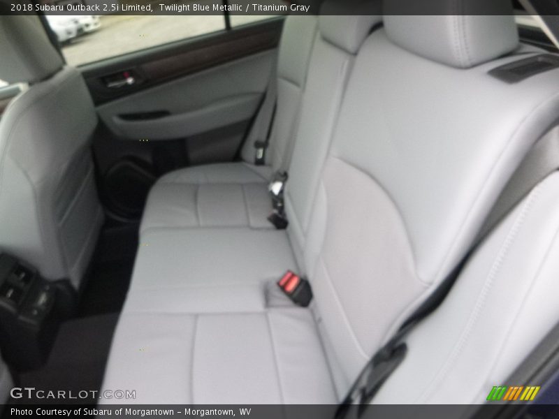 Twilight Blue Metallic / Titanium Gray 2018 Subaru Outback 2.5i Limited