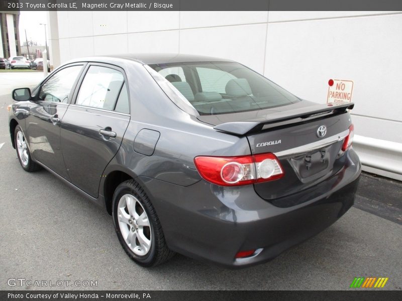 Magnetic Gray Metallic / Bisque 2013 Toyota Corolla LE