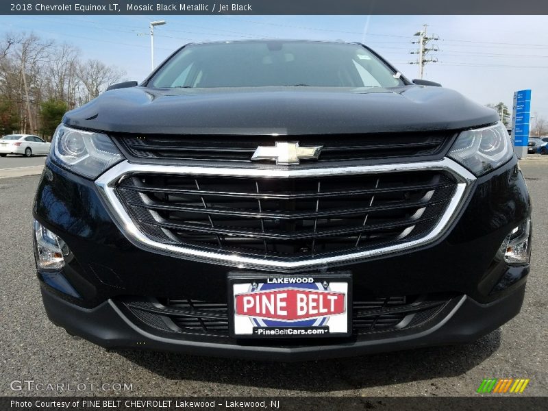 Mosaic Black Metallic / Jet Black 2018 Chevrolet Equinox LT