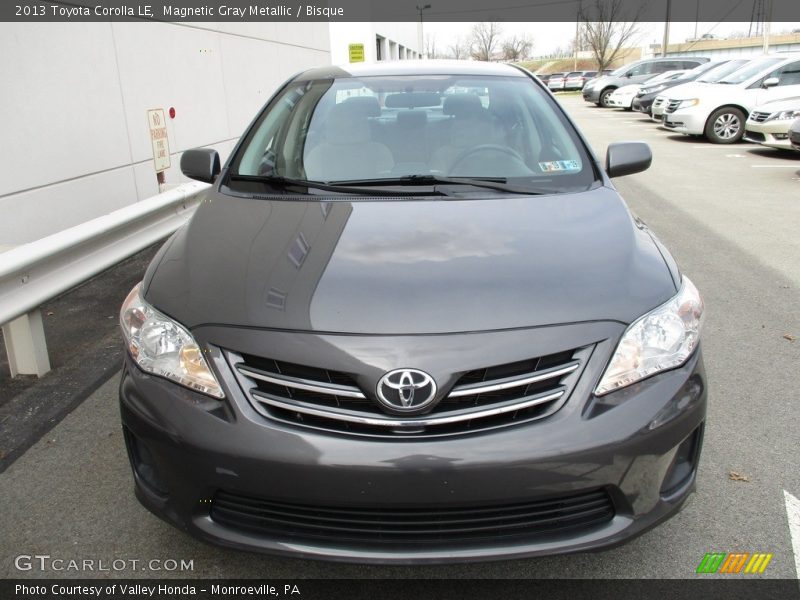 Magnetic Gray Metallic / Bisque 2013 Toyota Corolla LE