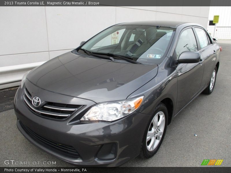 Magnetic Gray Metallic / Bisque 2013 Toyota Corolla LE