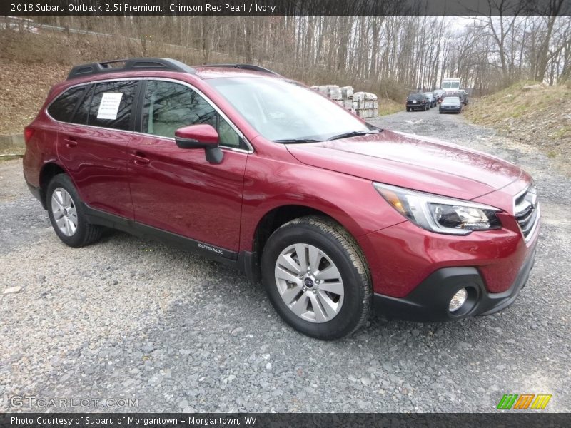 Front 3/4 View of 2018 Outback 2.5i Premium