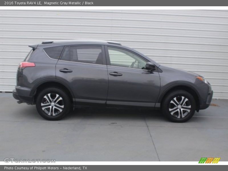 Magnetic Gray Metallic / Black 2016 Toyota RAV4 LE