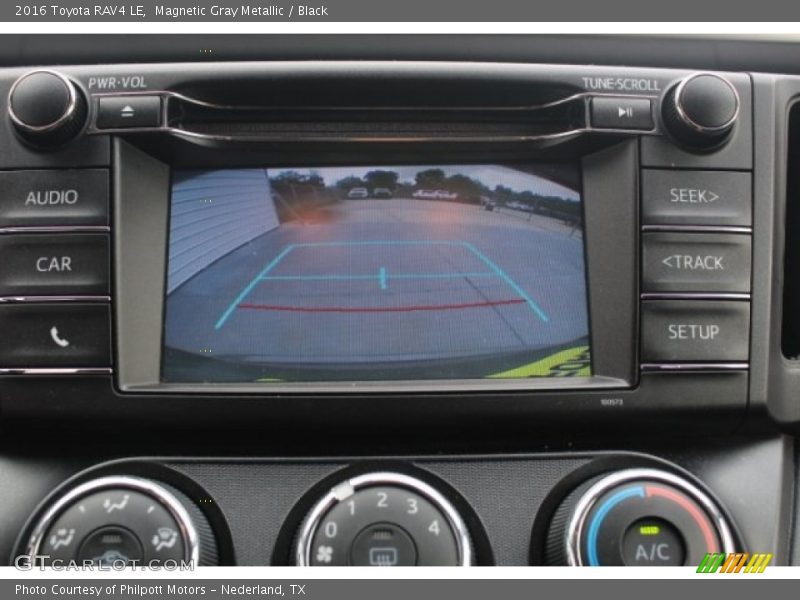 Magnetic Gray Metallic / Black 2016 Toyota RAV4 LE