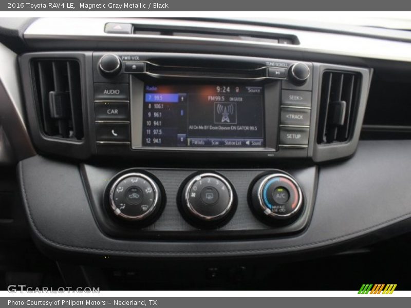 Magnetic Gray Metallic / Black 2016 Toyota RAV4 LE