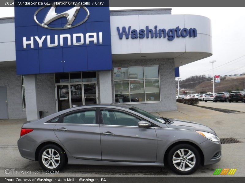 Harbor Gray Metallic / Gray 2014 Hyundai Sonata GLS