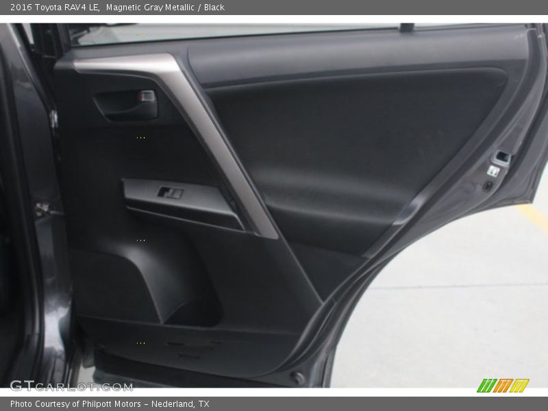 Magnetic Gray Metallic / Black 2016 Toyota RAV4 LE