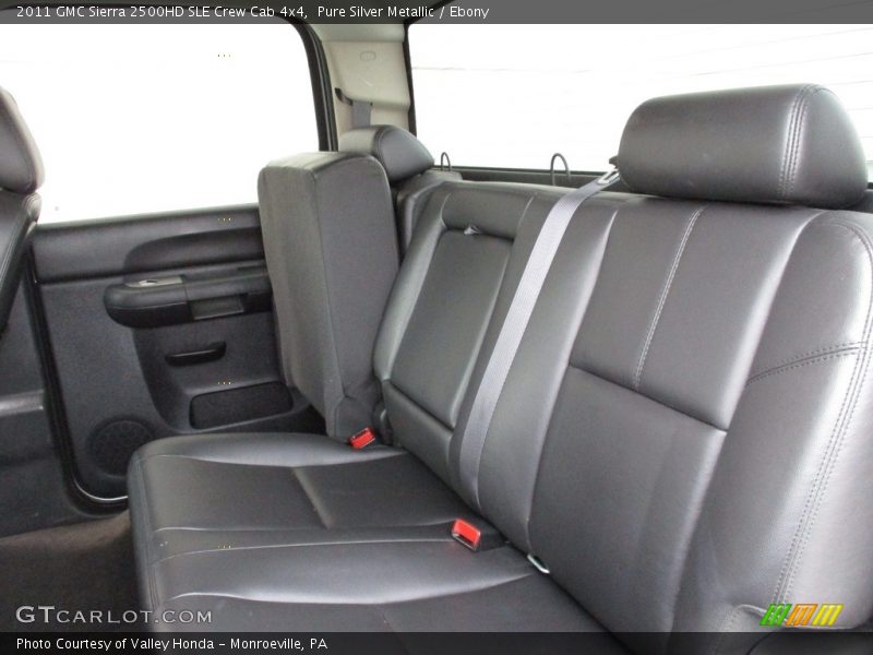 Pure Silver Metallic / Ebony 2011 GMC Sierra 2500HD SLE Crew Cab 4x4