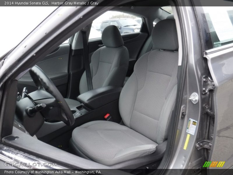 Harbor Gray Metallic / Gray 2014 Hyundai Sonata GLS