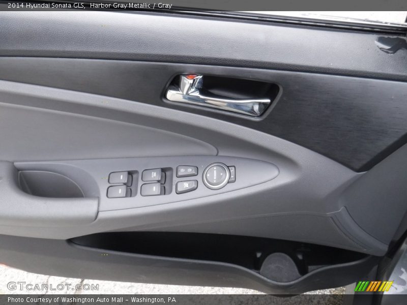 Harbor Gray Metallic / Gray 2014 Hyundai Sonata GLS