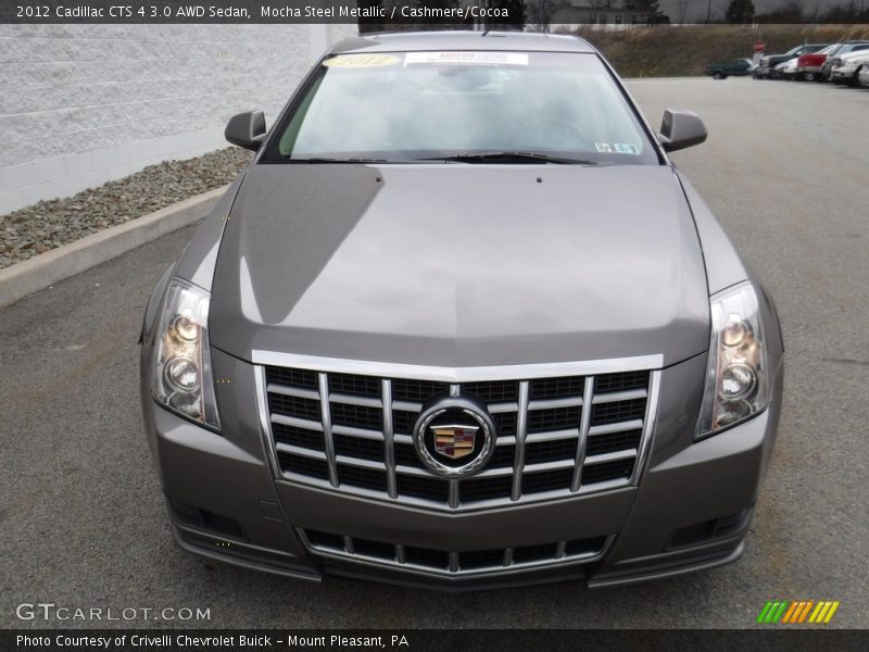 Mocha Steel Metallic / Cashmere/Cocoa 2012 Cadillac CTS 4 3.0 AWD Sedan