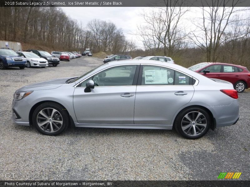 Ice Silver Metallic / Slate Black 2018 Subaru Legacy 2.5i Limited