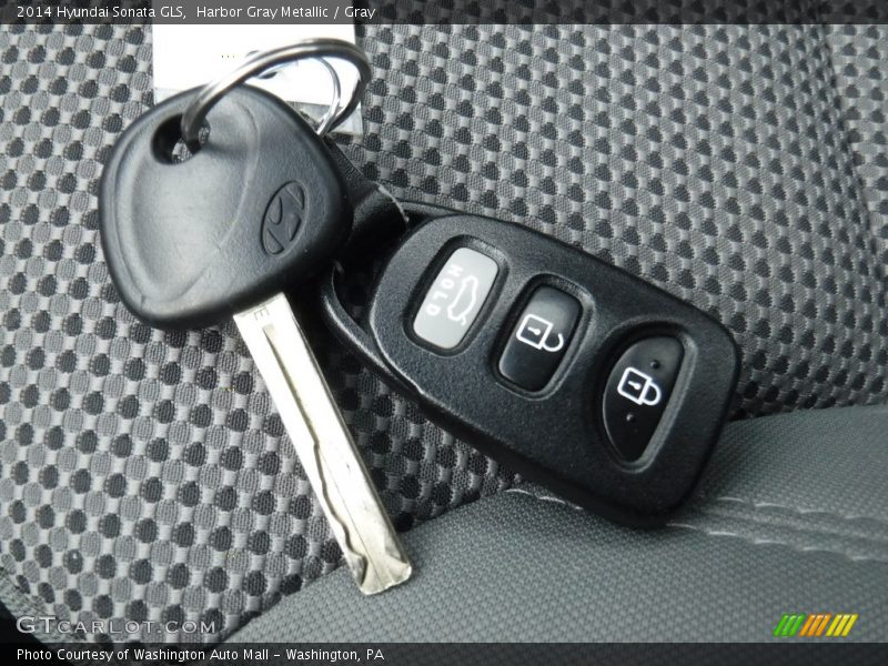 Harbor Gray Metallic / Gray 2014 Hyundai Sonata GLS