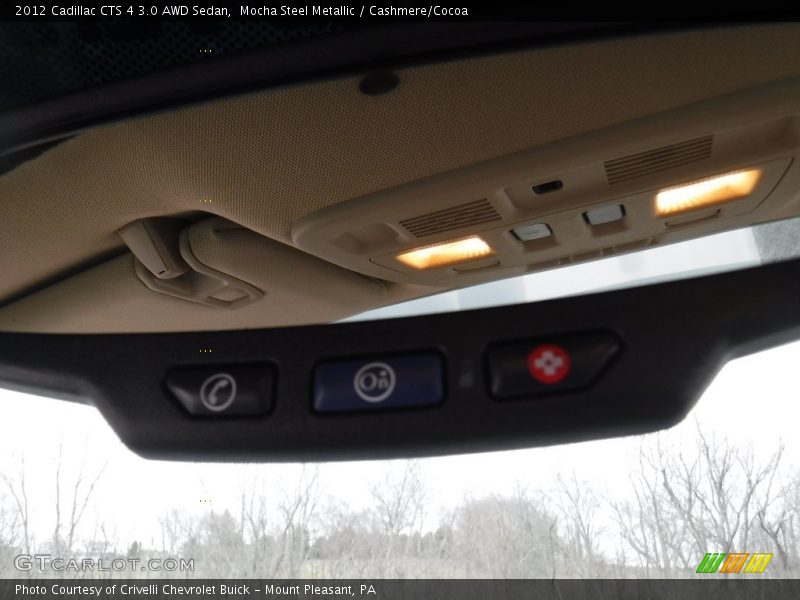 Mocha Steel Metallic / Cashmere/Cocoa 2012 Cadillac CTS 4 3.0 AWD Sedan