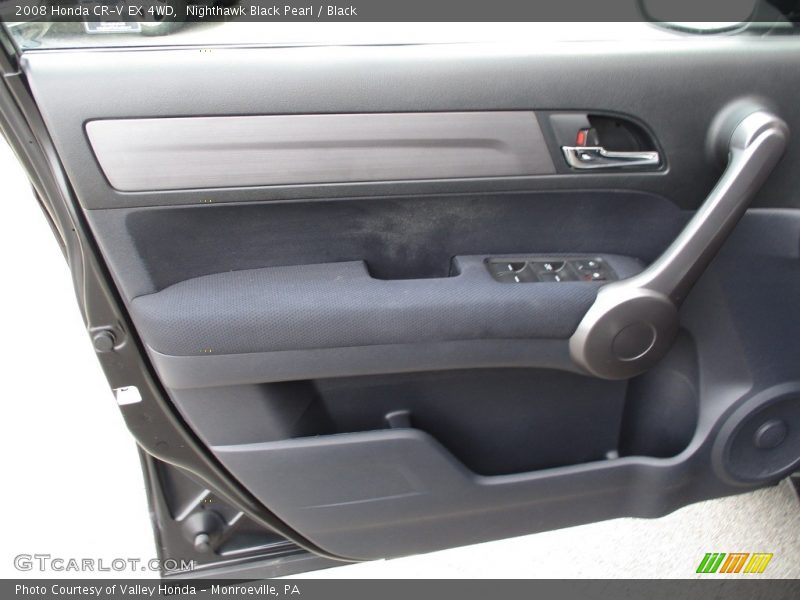 Nighthawk Black Pearl / Black 2008 Honda CR-V EX 4WD