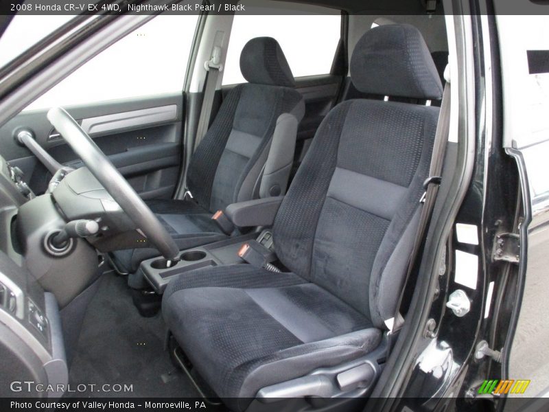 Nighthawk Black Pearl / Black 2008 Honda CR-V EX 4WD