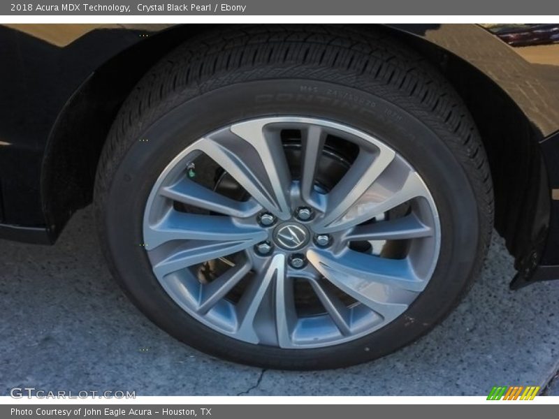 Crystal Black Pearl / Ebony 2018 Acura MDX Technology