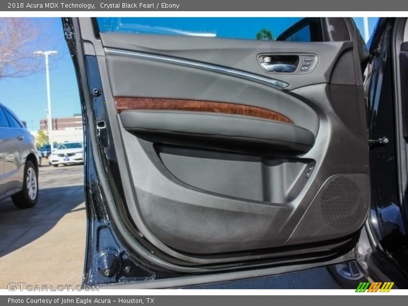 Crystal Black Pearl / Ebony 2018 Acura MDX Technology